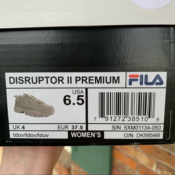 Fila Disruptor II in Turtledove color - Picture 5 of 5